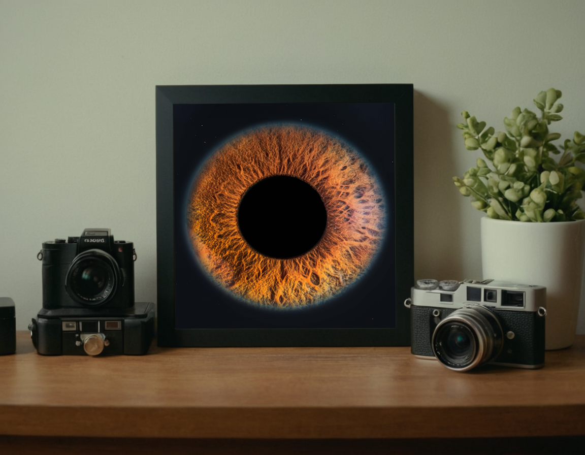 22 X 22 AHŞAP ÇERÇEVE TABLO